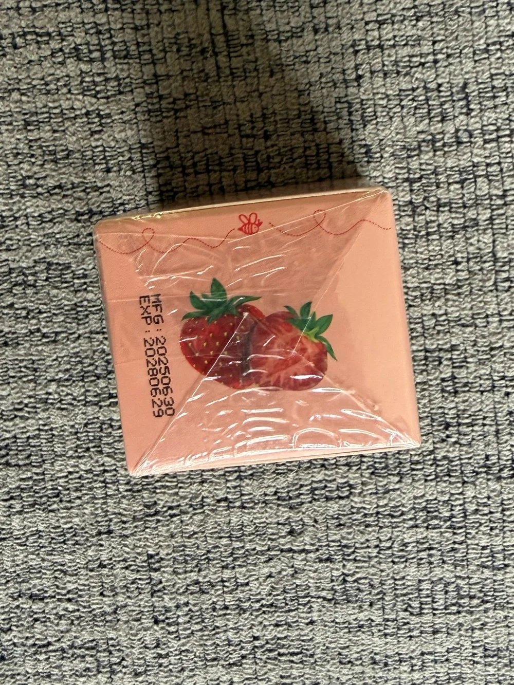 NWT Bee Balm Strawberry Lip Balm